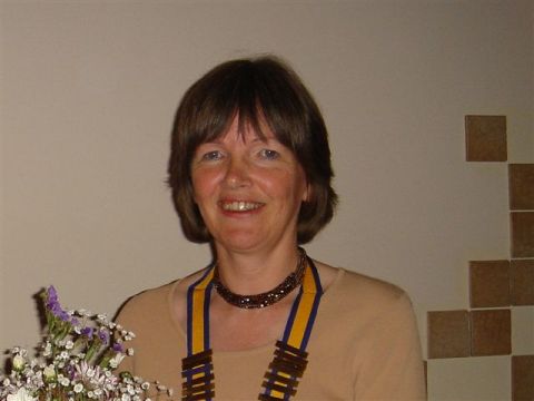 Rosemary Milsted, President of Inner Wheel (Folkestone) for 2008-09